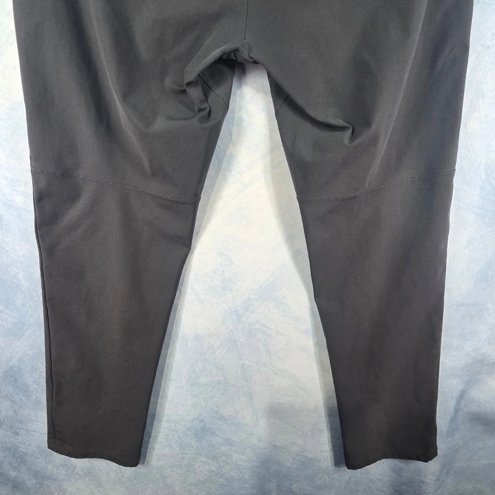 Lululemon ABC Trousers Mens 33 Dark Gray Warpstreme Slim Fit Pants Charcoal